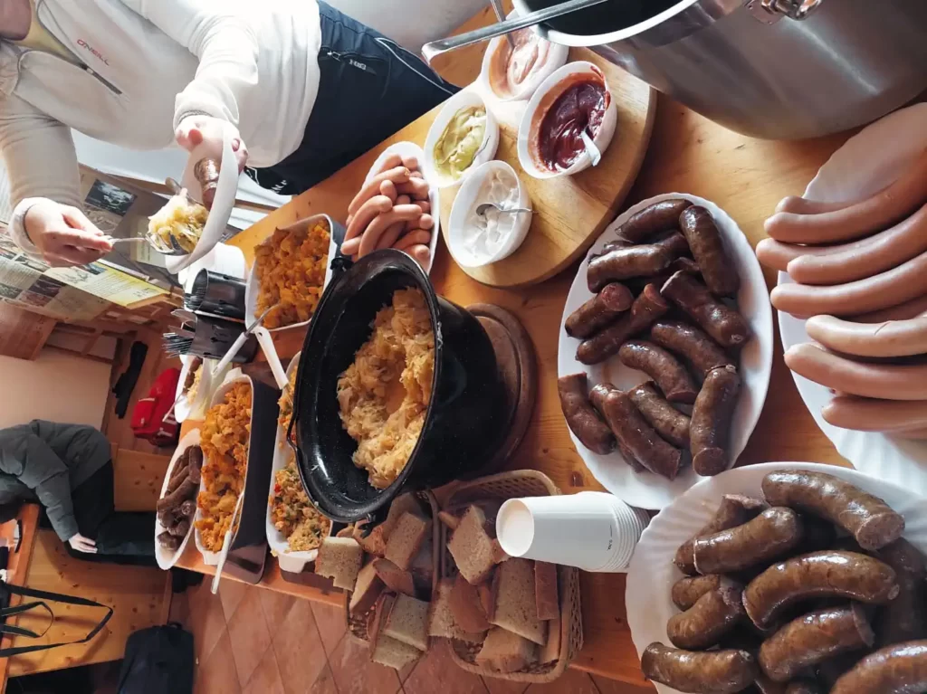 Gablec na Žumberku, na otvorenom