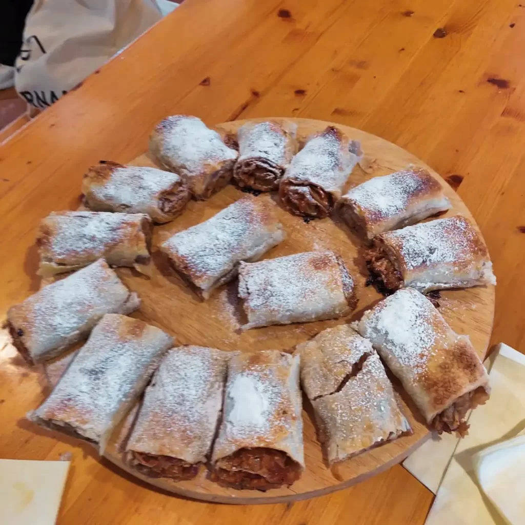 Ručak na Žumberku, na otvorenom