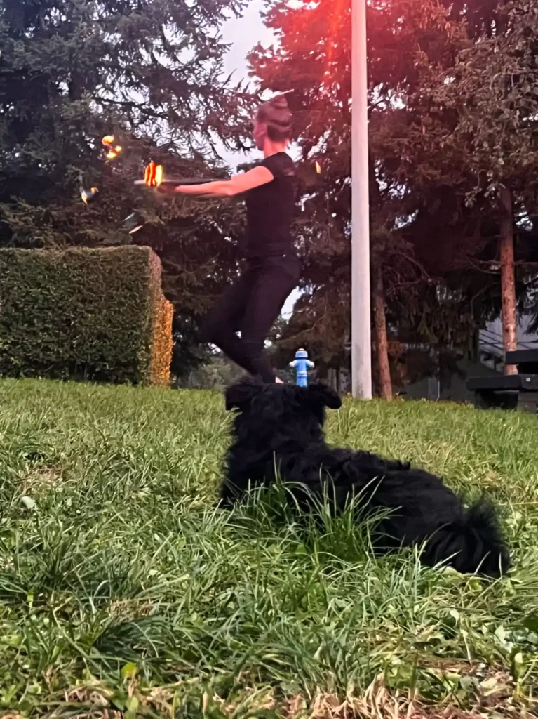 Fireshow - ples s vatrom na Žumberku