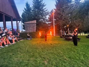 Fireshow - ples s vatrom na Žumberku