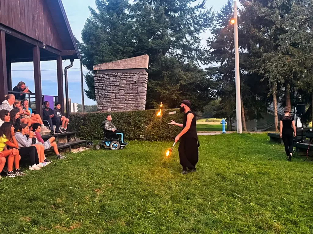Fireshow - ples s vatrom na Žumberku